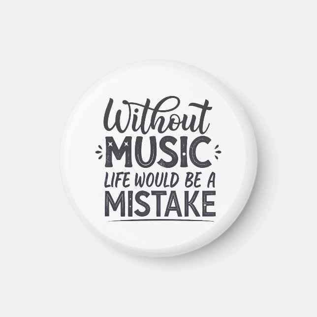 Íman Sem música a vida seria um erro (Frente)