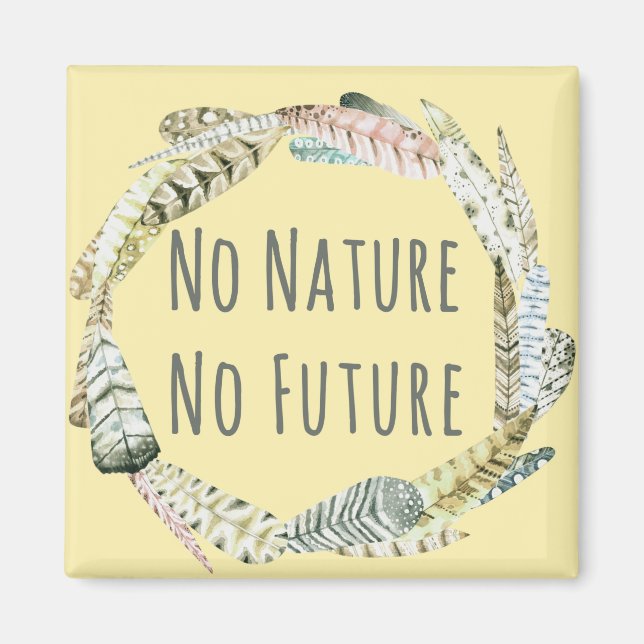 Íman Sem natureza, sem futuro (Frente)