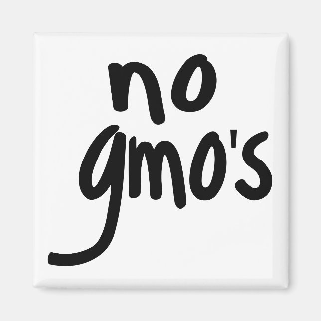 Íman Sem OGM Proteja nossa Comida (Frente)