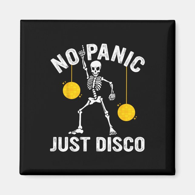 Íman Sem Pânico Apenas Disco Engraçado Gótico De Dança  (Frente)