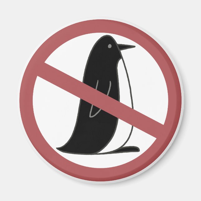 Íman Sem pinguins (Frente)