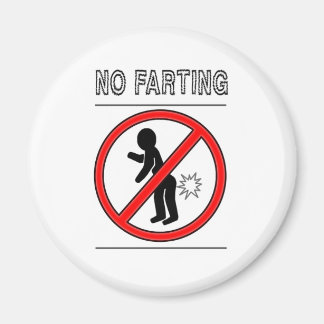 Íman SEM Sinal de Aviso FARTING