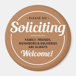 Íman Sem Solicitação (editável) Entrada da porta fronta