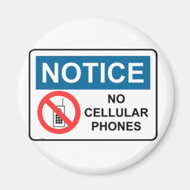ÍMAN SEM TELEFONES CELULARES (Frente)