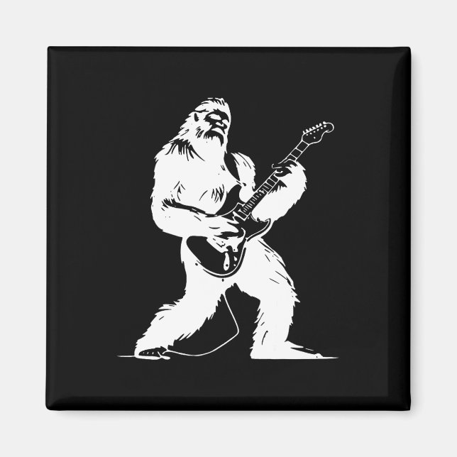 Íman Sem Texto Visível Detectado no Lover Yeti Guitaris (Frente)