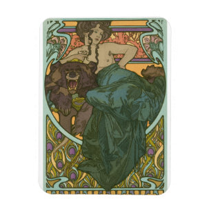 Íman Sem título por Alphonse Mucha (1902)