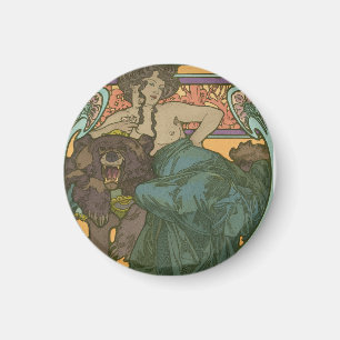 Íman Sem título por Alphonse Mucha (1902)
