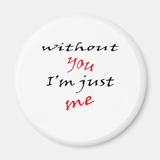 Íman Sem Você Dizer (Frente)