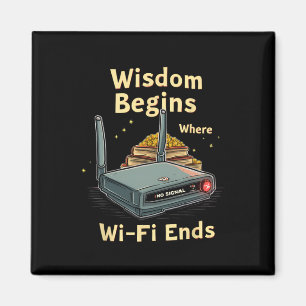 Íman Sem Wifi Leia Livros Em Vez - Divertido Volta às A