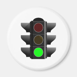 Íman Semáforo traffic leve verde green