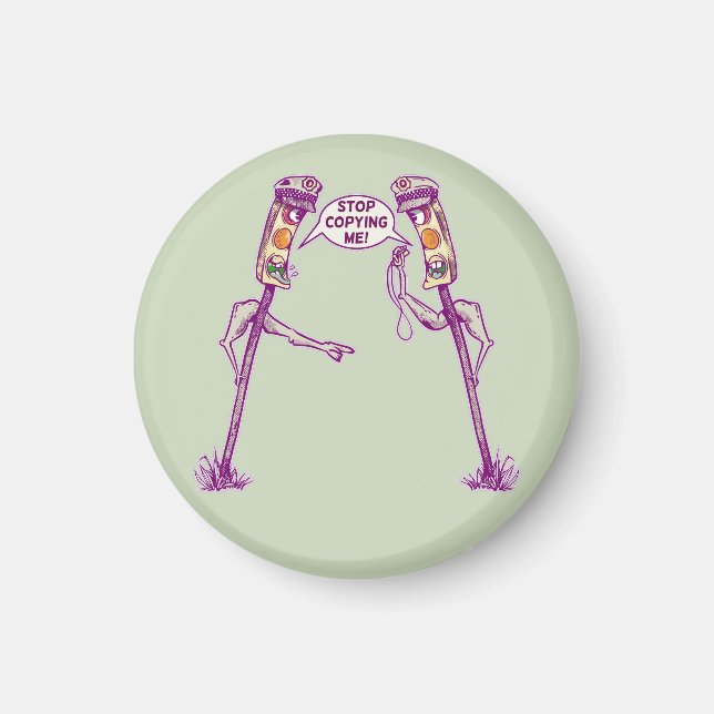 Íman Semáforos discutindo (Frente)