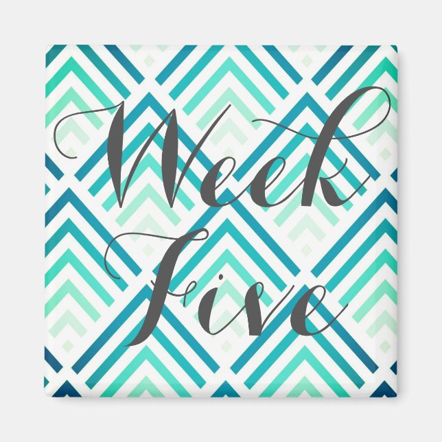 Íman Semana Cinco (Frente)