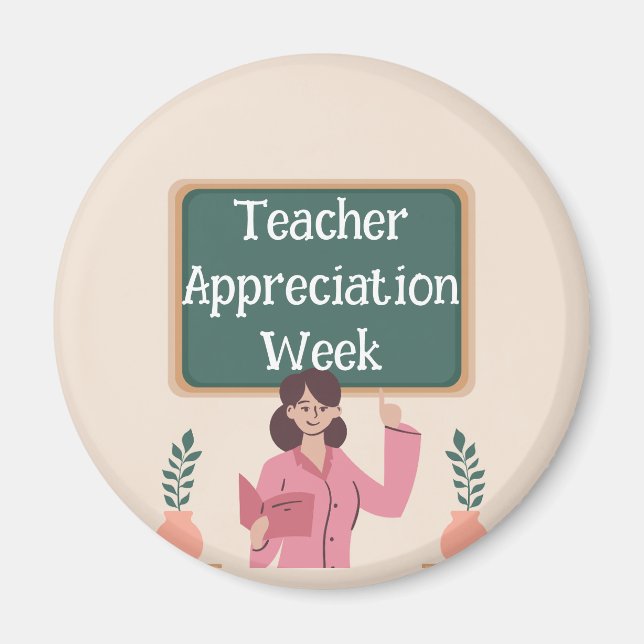 Íman Semana de Apreciação do Professor (Frente)