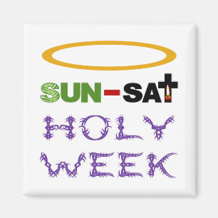Íman Semana Santa (Domingo de Palma a Quinta Santa)