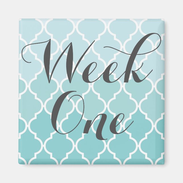 Íman Semana um ímã (Frente)