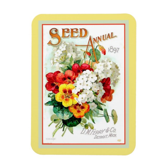 Íman Sementes anuais 1879 (Vertical)