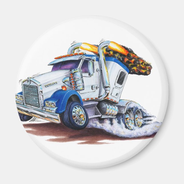 Íman Semi Truck com Sleepercab (Frente)