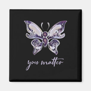 Íman Semicolon Project Depression Awarting Butterfly Y
