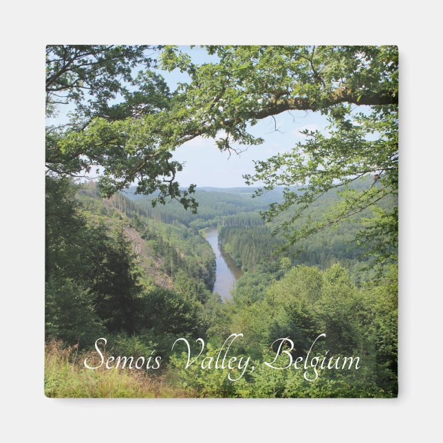 Íman Semois Valley View, Ardennes, Bélgica (Frente)