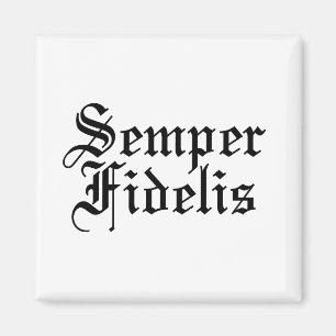 Íman Semper Fidelis - Frase Latina