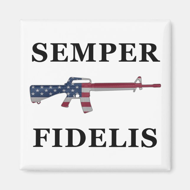 Íman Semper Fidelis M16 Magnet (Frente)