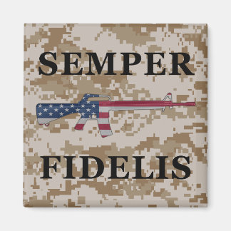 Íman Semper Fidelis M16 Magnet Tan