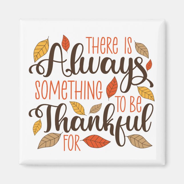 Íman Sempre Algo Para Ser Agradecido (Frente)