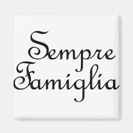Íman Sempre Famiglia - Italiano - Família Sempre