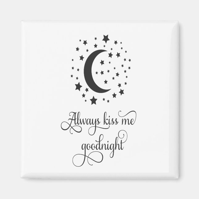 Íman Sempre me beije à noite (Frente)