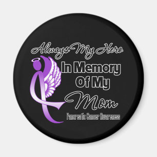 Íman Sempre meu herói na memória Mãe - Câncer de pâncre