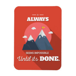 Íman Sempre parece impossível até que seja feito