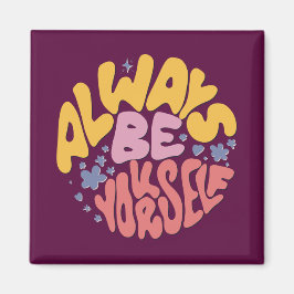 Íman Sempre Seja Você Mesmo - Letra Mão