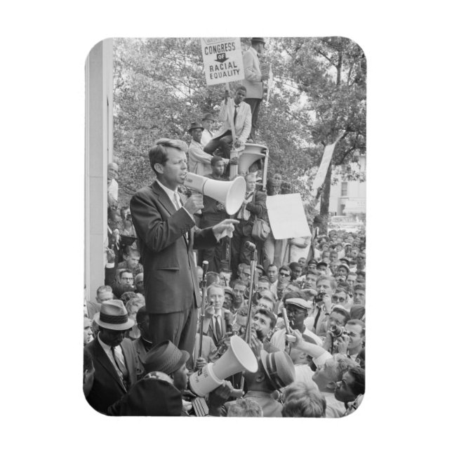 Íman Sen. Robert Kennedy Campaigning para Presidente do (Vertical)