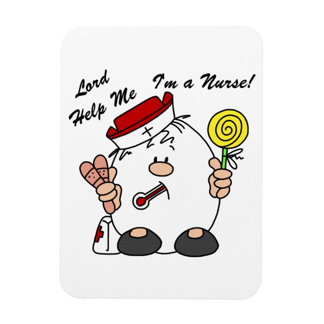 Íman Senhor me ajude, sou enfermeira (Vertical)