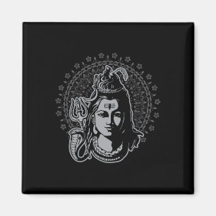 Íman Senhor Shiva Deus Hindu Mahadeva Tridente Hinduísm