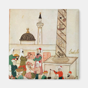 Íman Senhora 1671 um bazar em Istambul, c.1580