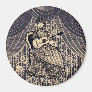 Íman Senhora com guitarra