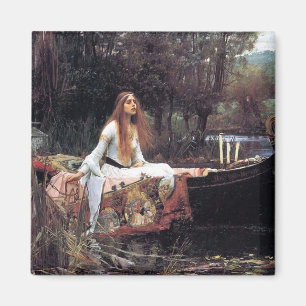 Íman Senhora da pintura de arte antiga Shallot