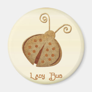 Íman Senhora de cobre gravada Desinsetar