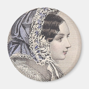 Íman Senhora do Victorian em uma capota por Jules David
