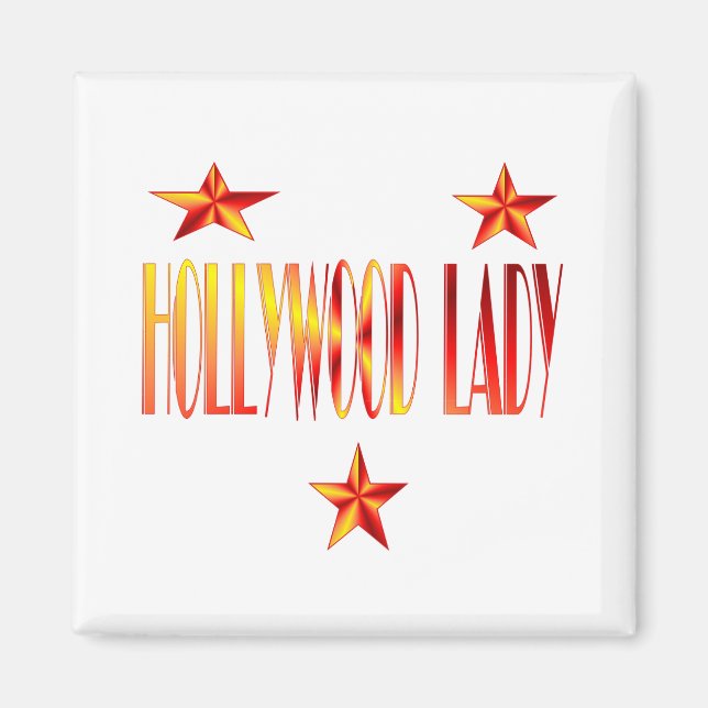 Íman senhora hollywood (Frente)