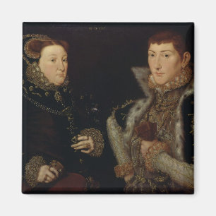 Íman Senhora Mary Nevill e seu filho Gregory Fiennes