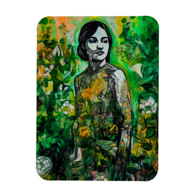 Íman Senhora Misteriosa (Vertical)