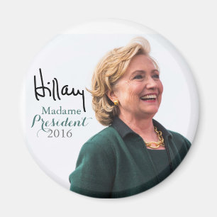 Íman Senhora presidente Ímã de Hillary Rodham Clinton