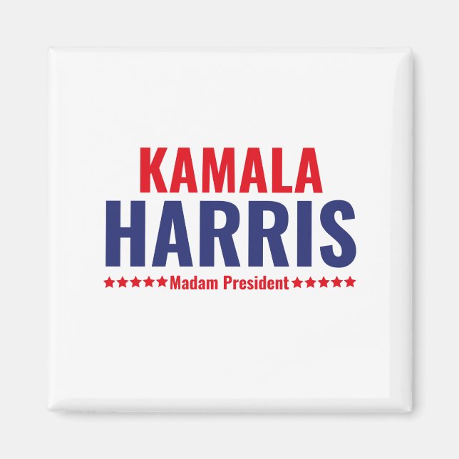Íman Senhora Presidente Kamala Harris (Frente)