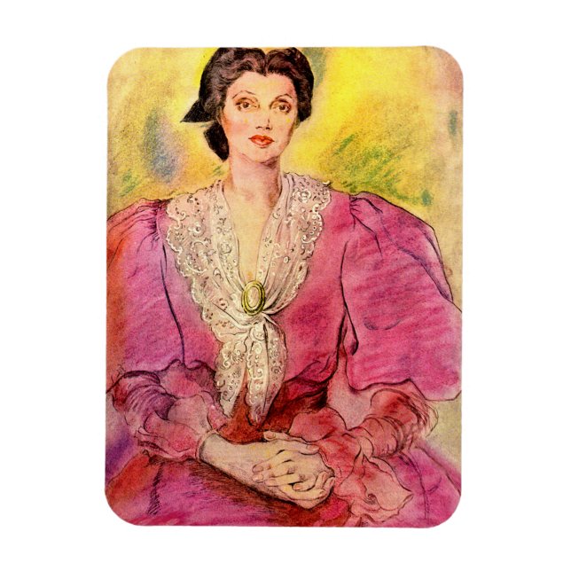 Íman senhora rosa (Vertical)