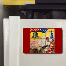 Senhora Vintage, Águia, Bandeira e Mosiac da Liber