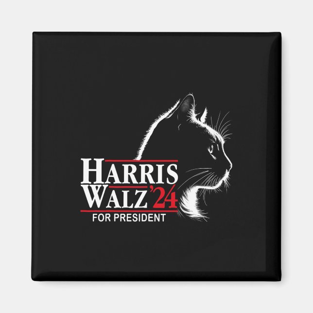 Íman Senhoras Cat Harris Wheimer 24 Para Presidente Ele (Frente)