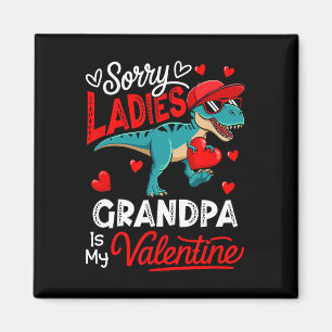 Íman Senhoras Piada Engraçada Vovô É Meu Namorado T-rex