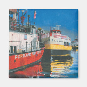 Íman Senhorita Barco de Bombeiros de Portland e Ferries